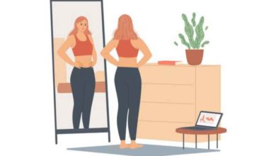 شد البطن بعد الولادة