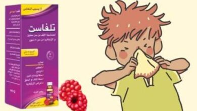 جرعة دواء تلفاست شراب للأطفال الرضع