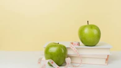 حبوب التفاح الأخضر للتنحيف